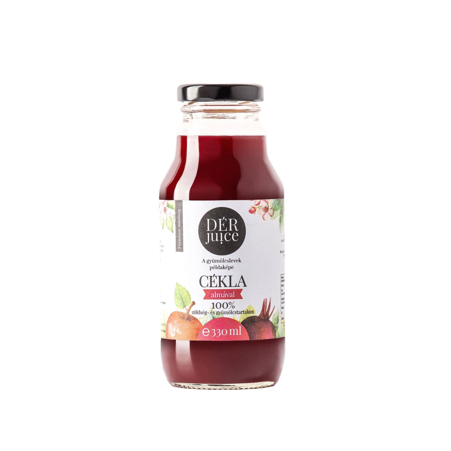 DÉR Juice cékla almával - 330 ml-es kiszerelés