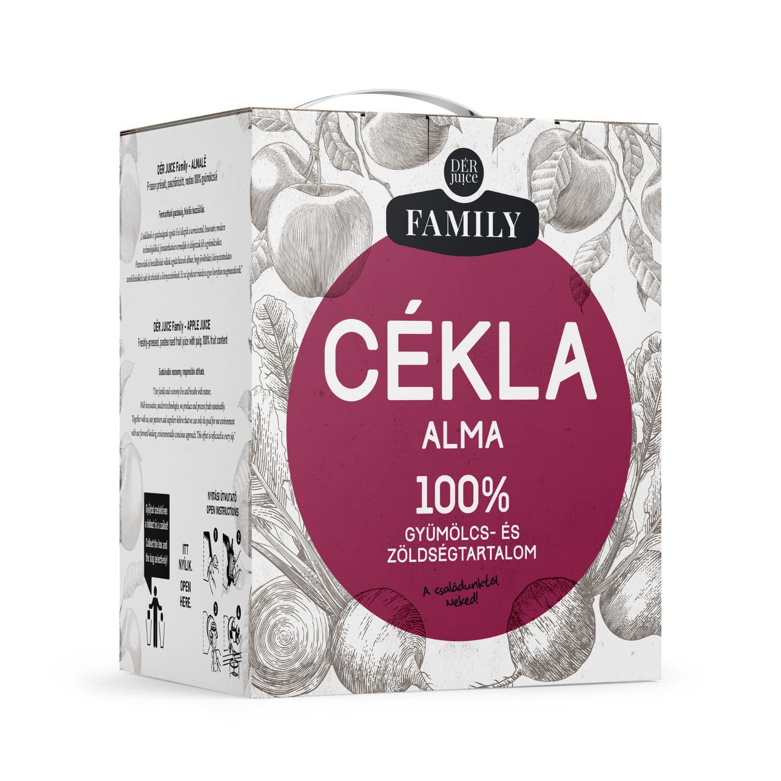 DÉR Juice Family cékla almával