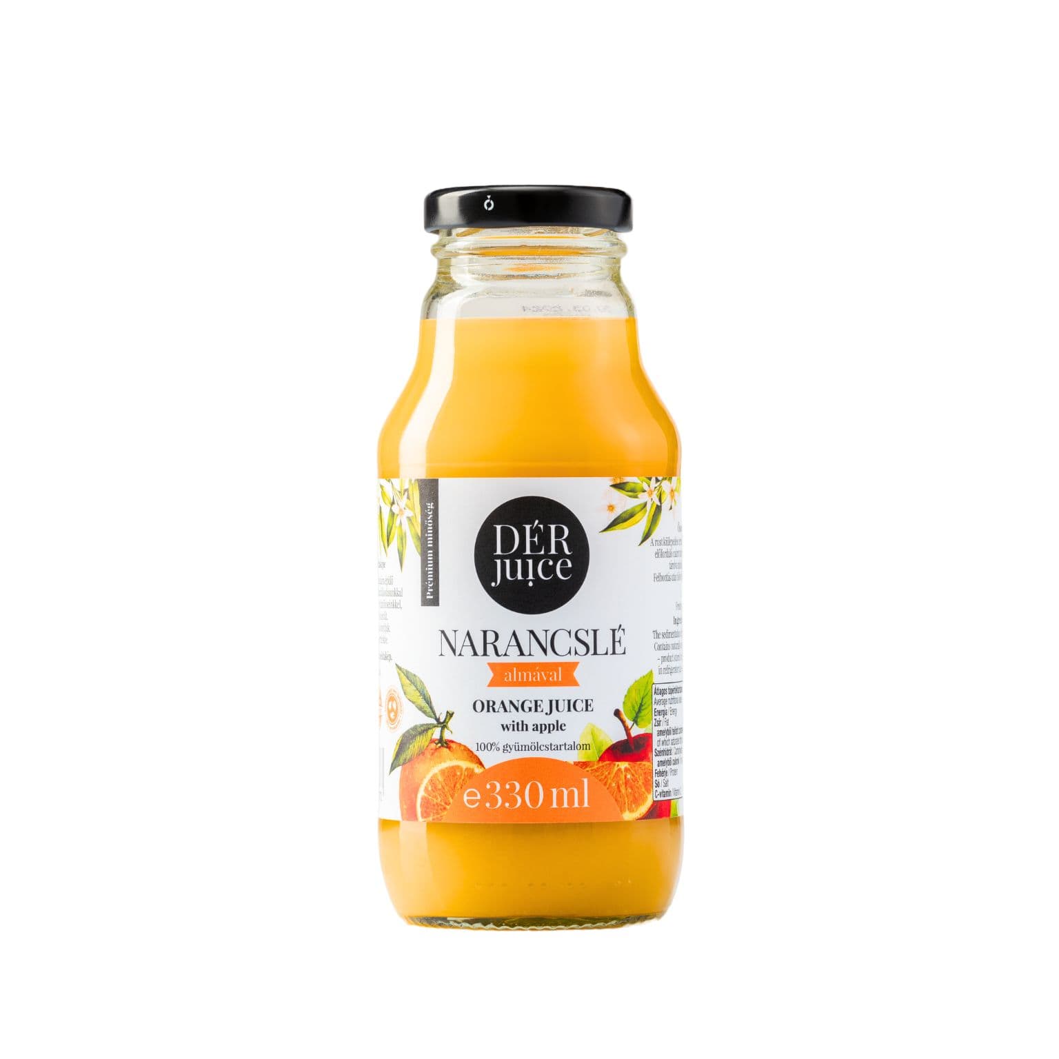 DÉR Juice narancslé almával - 330ml kiszerelés