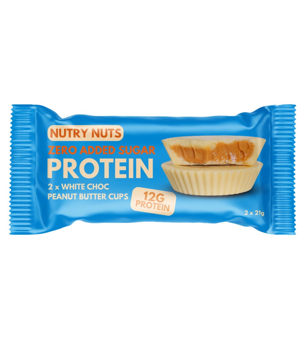 NUTRY NUTS Protein Peanut Butter Cups - White Choc 42g